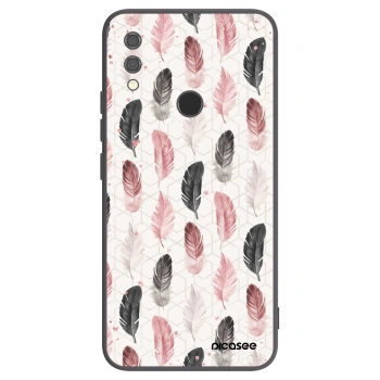 Picasee crna silikonska maskica za Xiaomi Redmi Note 7 - Feather 2