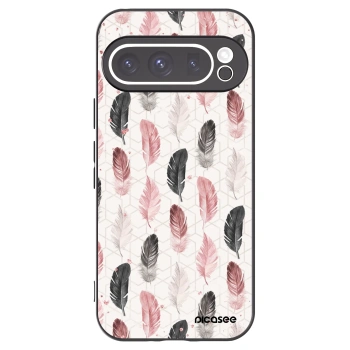 Picasee crna silikonska maskica za Google Pixel 9 Pro - Feather 2