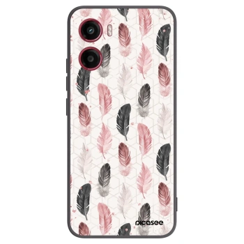 Picasee crna silikonska maskica za Motorola Moto G05 - Feather 2