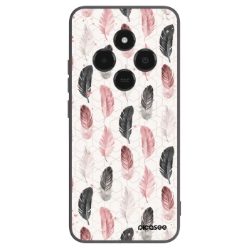 Picasee crna silikonska maskica za Xiaomi Poco C75 - Feather 2
