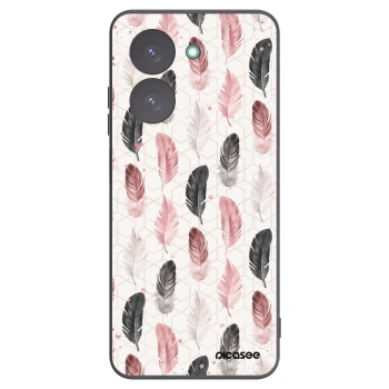Picasee crna silikonska maskica za Xiaomi Redmi A5 - Feather 2