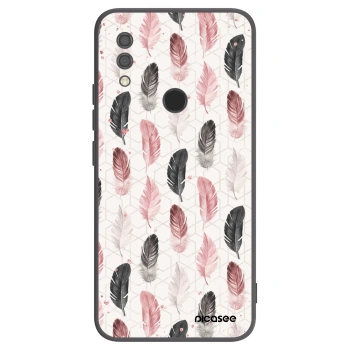 Picasee crna silikonska maskica za Xiaomi Redmi 7 - Feather 2