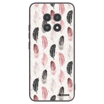 Picasee crna silikonska maskica za Realme 12X - Feather 2