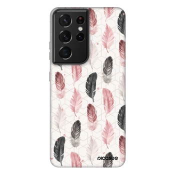 Picasee Fashion Case za Samsung Galaxy S21 Ultra 5G G998B - Feather 2