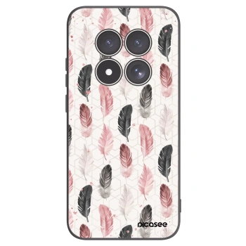 Picasee crna silikonska maskica za Xiaomi Redmi Note 15 Pro 4G - Feather 2