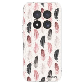 Picasee silikonska prozirna maskica za Xiaomi Redmi Note 15 Pro 4G - Feather 2