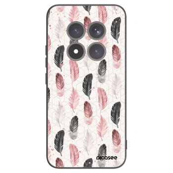 Picasee crna silikonska maskica za Xiaomi Redmi Note 15 Pro+ - Feather 2