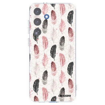 Picasee silikonska prozirna maskica za Samsung Galaxy S25 FE 5G - Feather 2