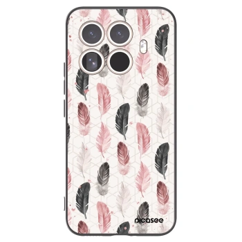 Picasee crna silikonska maskica za Xiaomi 15T Pro - Feather 2