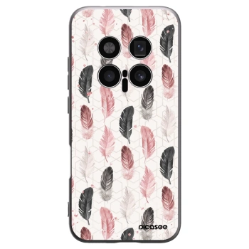 Picasee crna silikonska maskica za Honor Magic8 Pro 5G - Feather 2