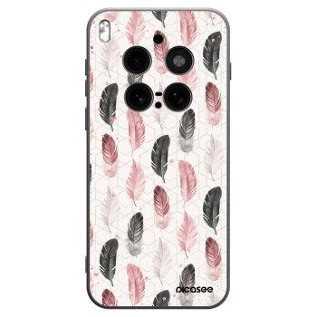 Picasee crna silikonska maskica za Vivo X300 Pro - Feather 2