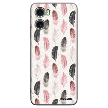 Picasee crna silikonska maskica za Motorola Moto G06 - Feather 2