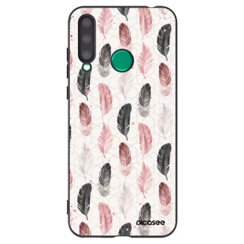 Picasee crna silikonska maskica za Honor 20 Lite - Feather 2