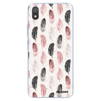 Picasee silikonska prozirna maskica za Xiaomi Redmi 7A - Feather 2