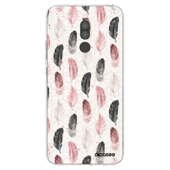 Picasee silikonska prozirna maskica za Xiaomi Redmi 8 - Feather 2