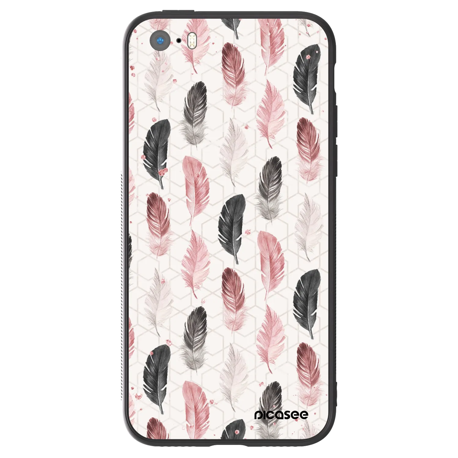 Picasee ULTIMATE CASE za Apple iPhone 5/5S/SE - Feather 2