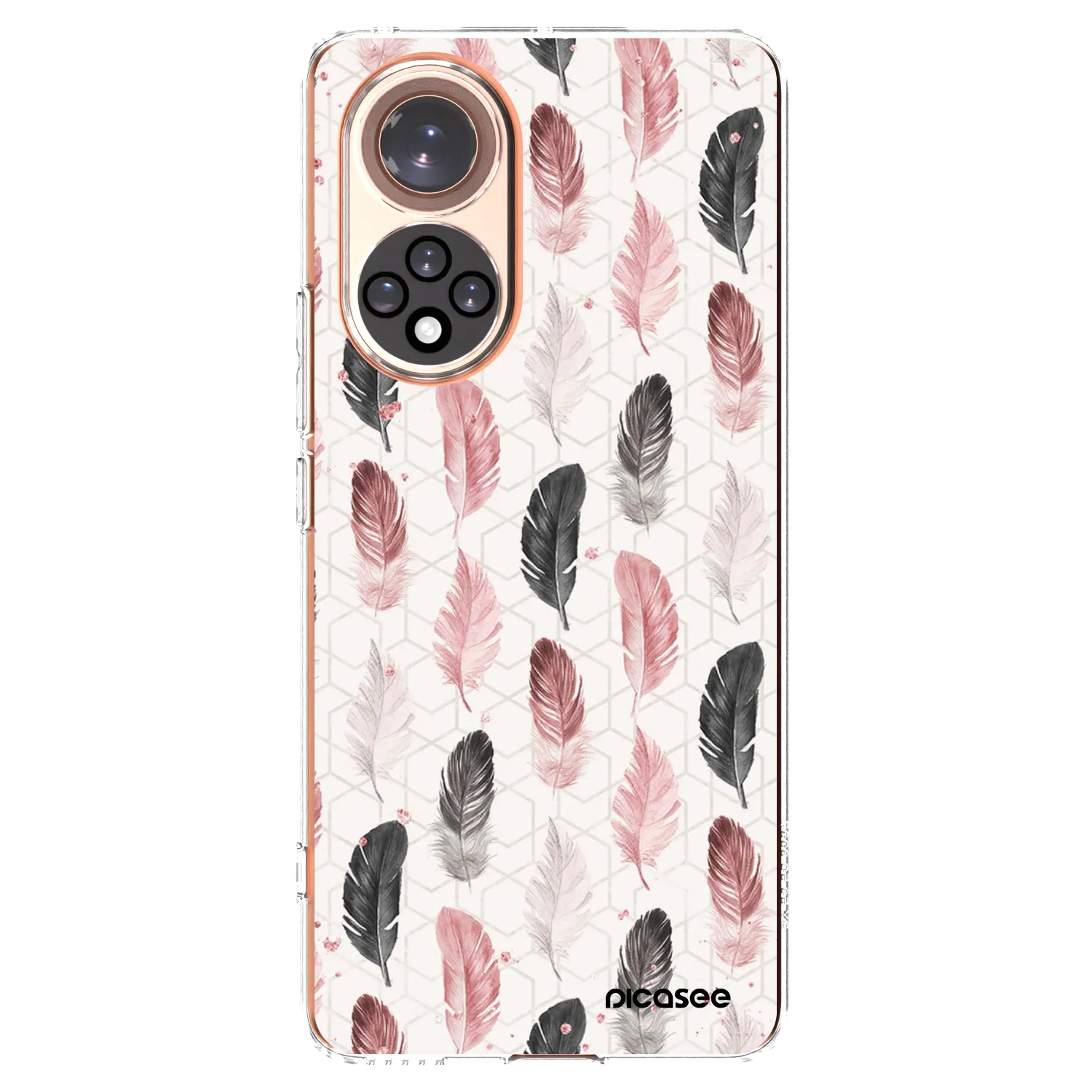 Picasee silikonska prozirna maskica za Huawei Nova 9 - Feather 2