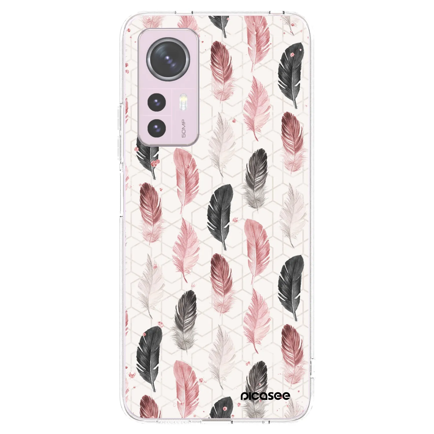 Picasee silikonska prozirna maskica za Xiaomi 12 - Feather 2