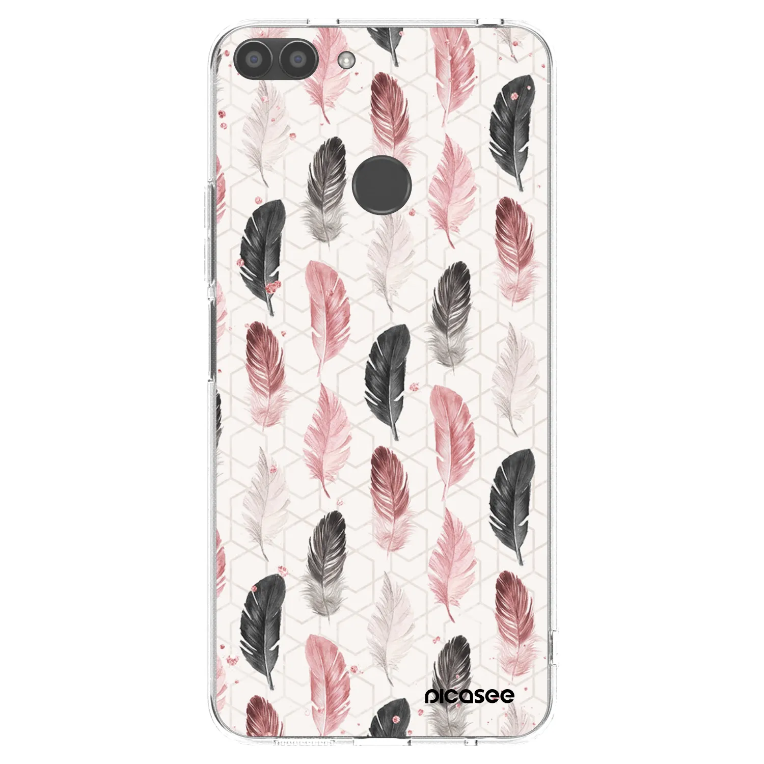 Picasee silikonska prozirna maskica za Huawei P Smart - Feather 2