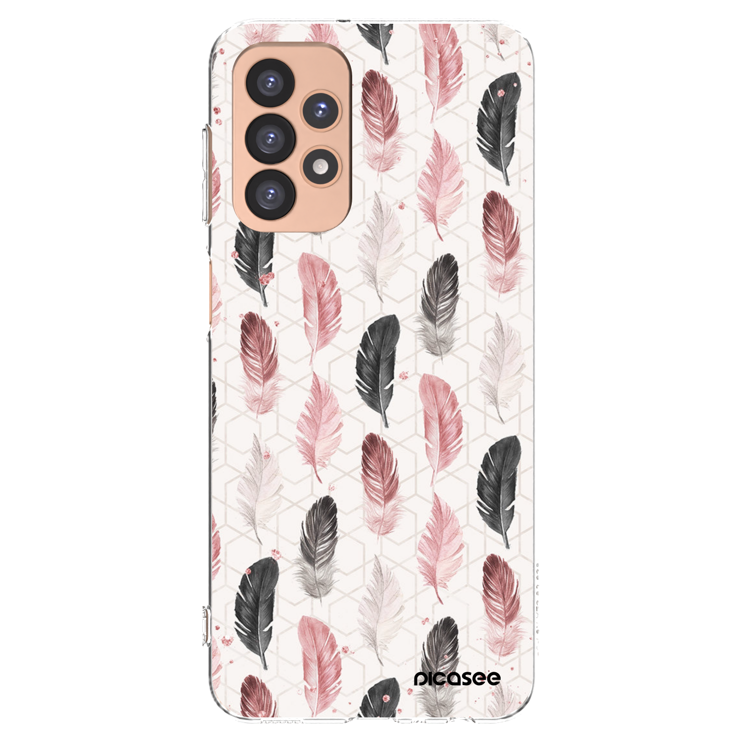 Picasee silikonska prozirna maskica za Samsung Galaxy A23 A236B 5G - Feather 2