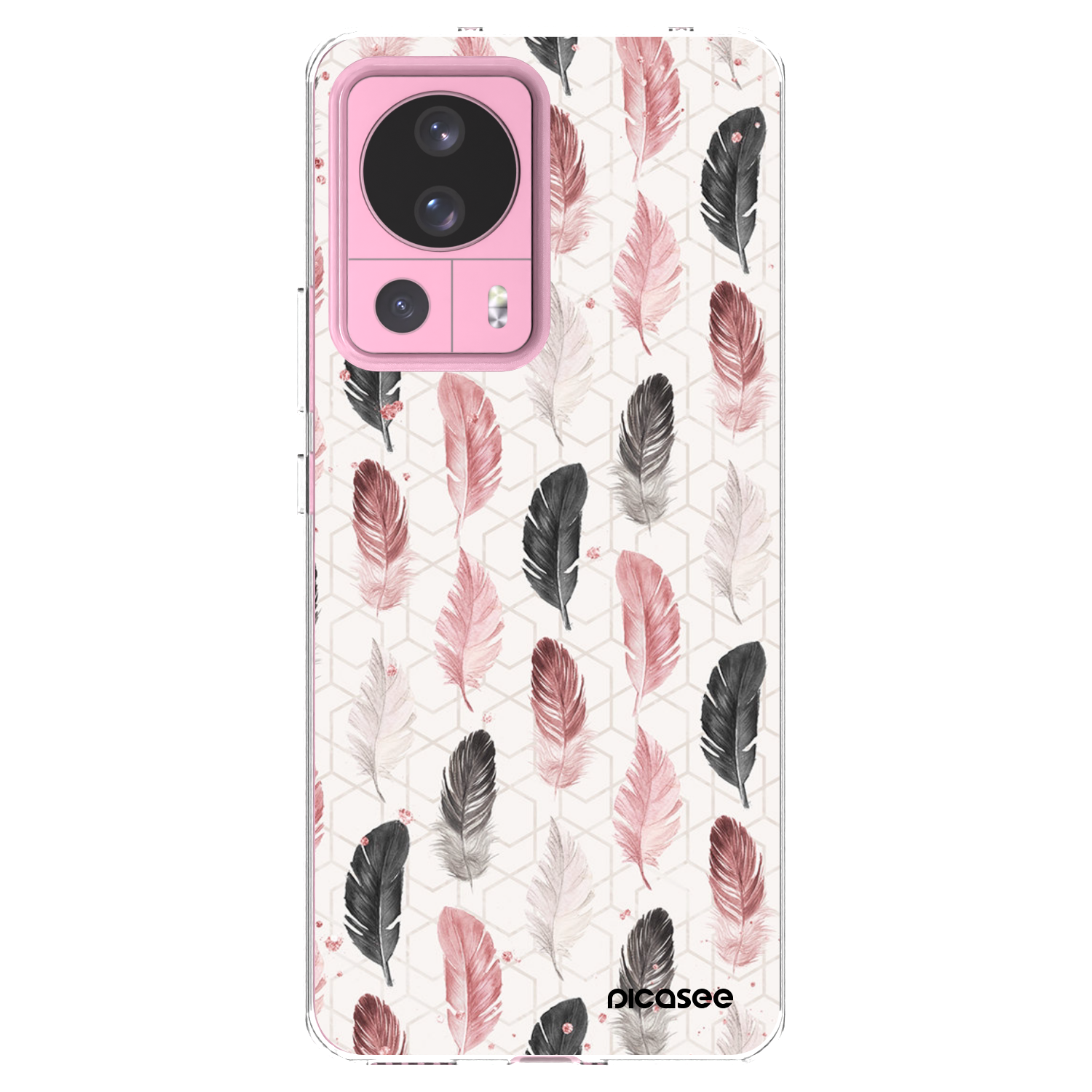 Picasee silikonska prozirna maskica za Xiaomi 13 Lite - Feather 2