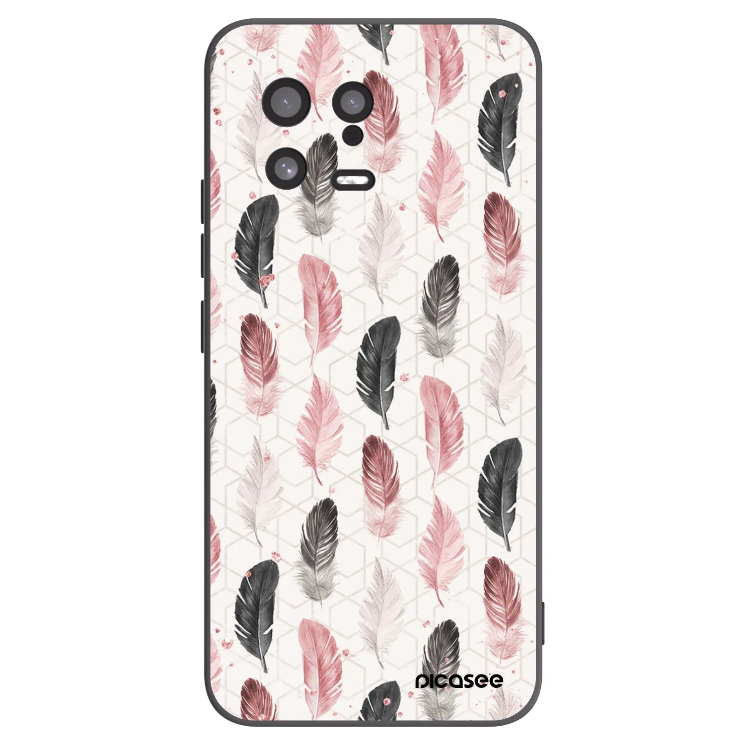 Picasee crna silikonska maskica za Xiaomi 13 - Feather 2