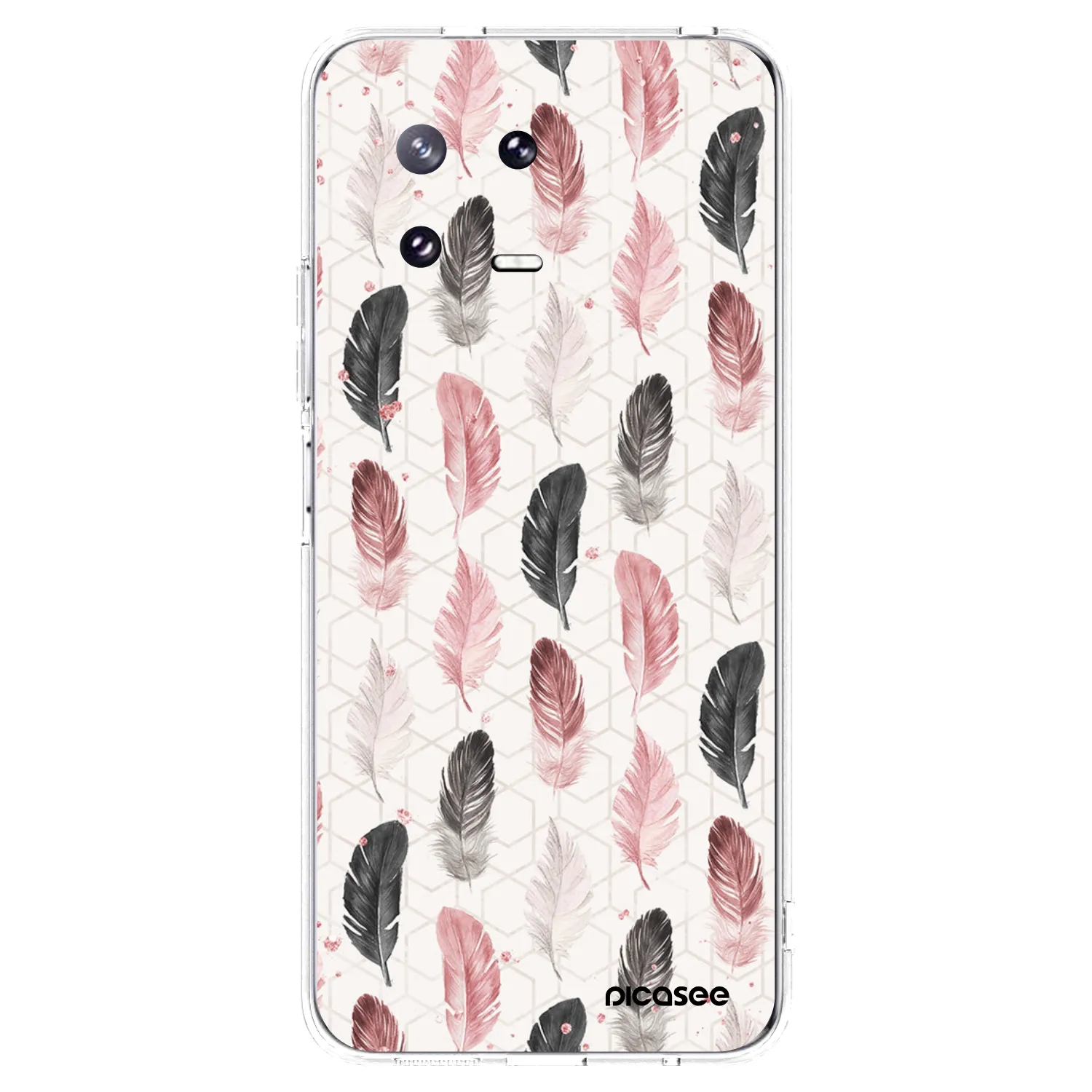 Picasee silikonska prozirna maskica za Xiaomi 13 Pro - Feather 2