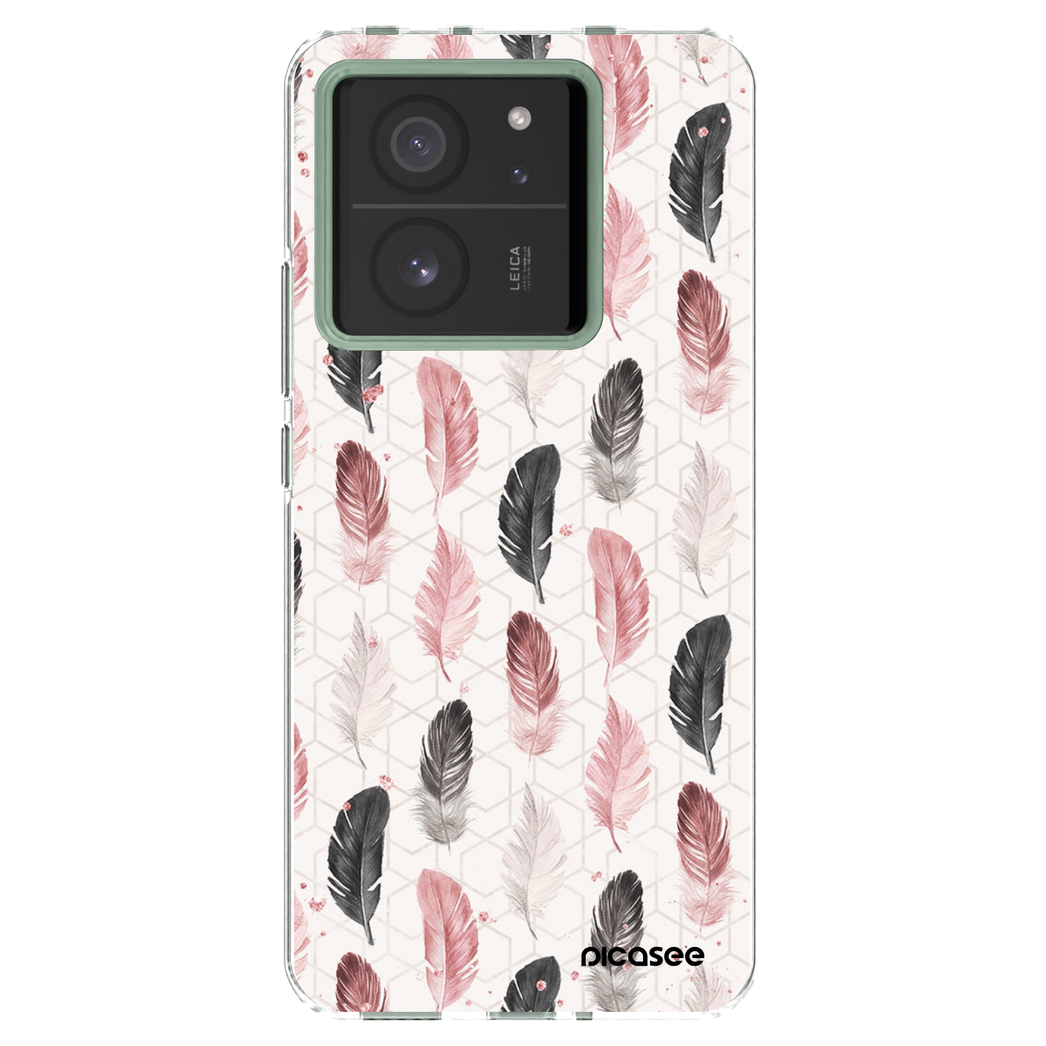 Picasee silikonska prozirna maskica za Xiaomi 13T - Feather 2