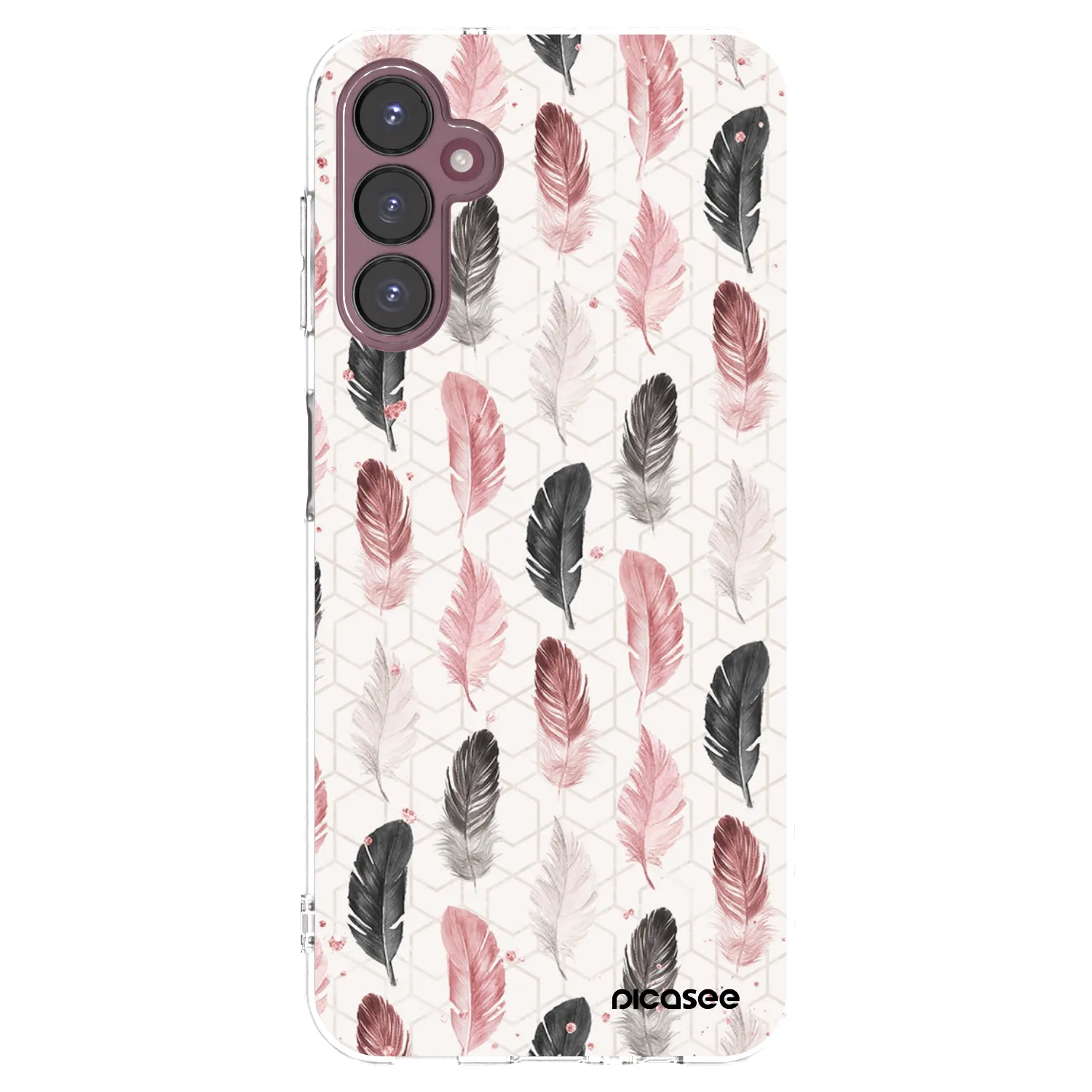 Picasee silikonska prozirna maskica za Samsung Galaxy A05s A057G - Feather 2