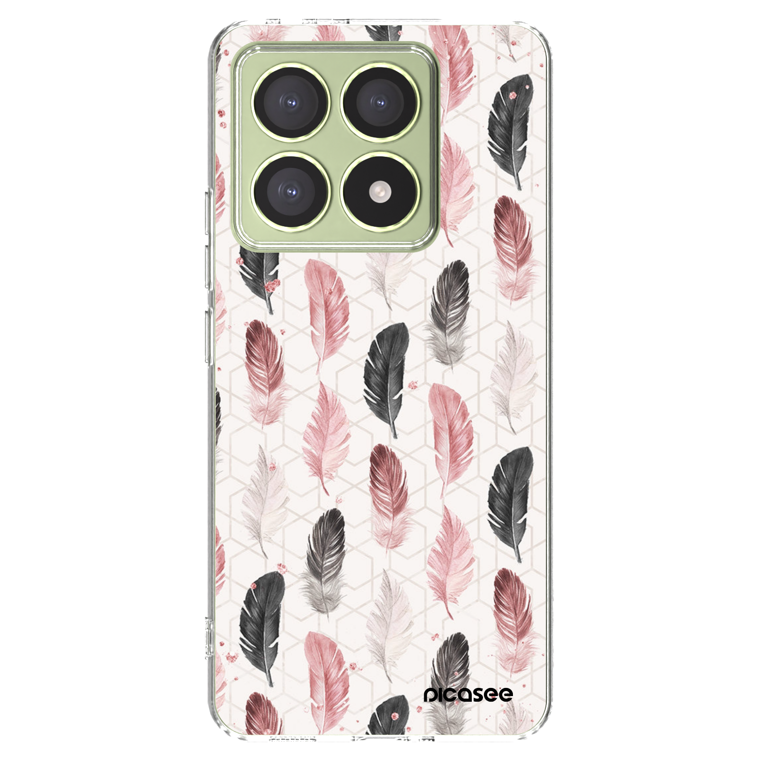 Picasee silikonska prozirna maskica za Xiaomi 14T - Feather 2