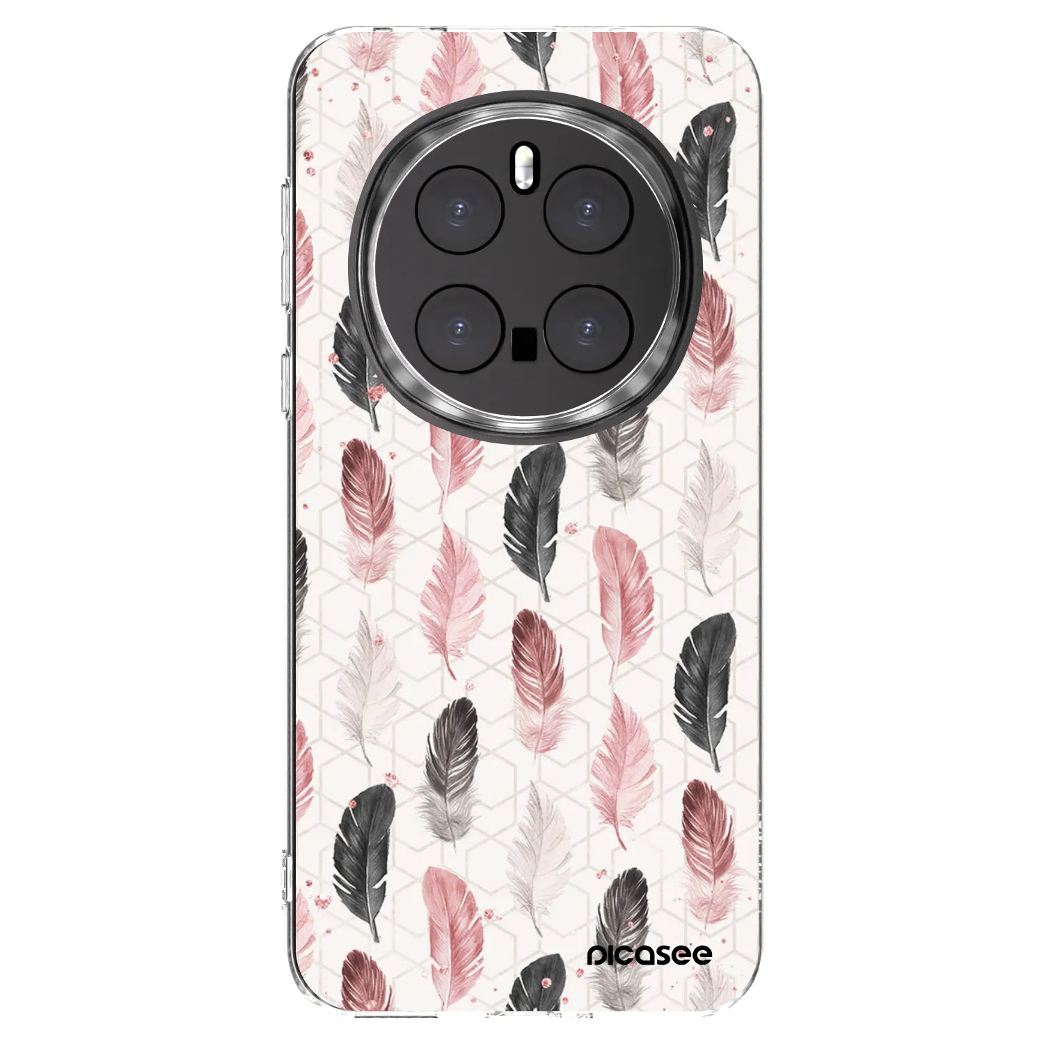Picasee silikonska prozirna maskica za Honor Magic7 Pro 5G - Feather 2