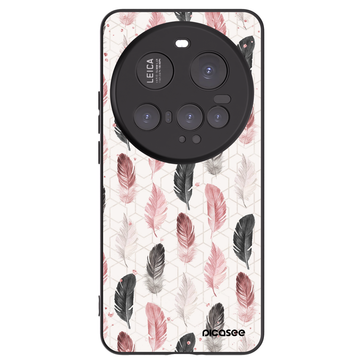 Picasee crna silikonska maskica za Xiaomi 15 Ultra - Feather 2