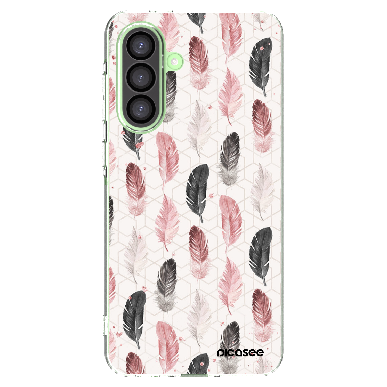 Picasee silikonska prozirna maskica za Samsung Galaxy A26 5G A266B - Feather 2