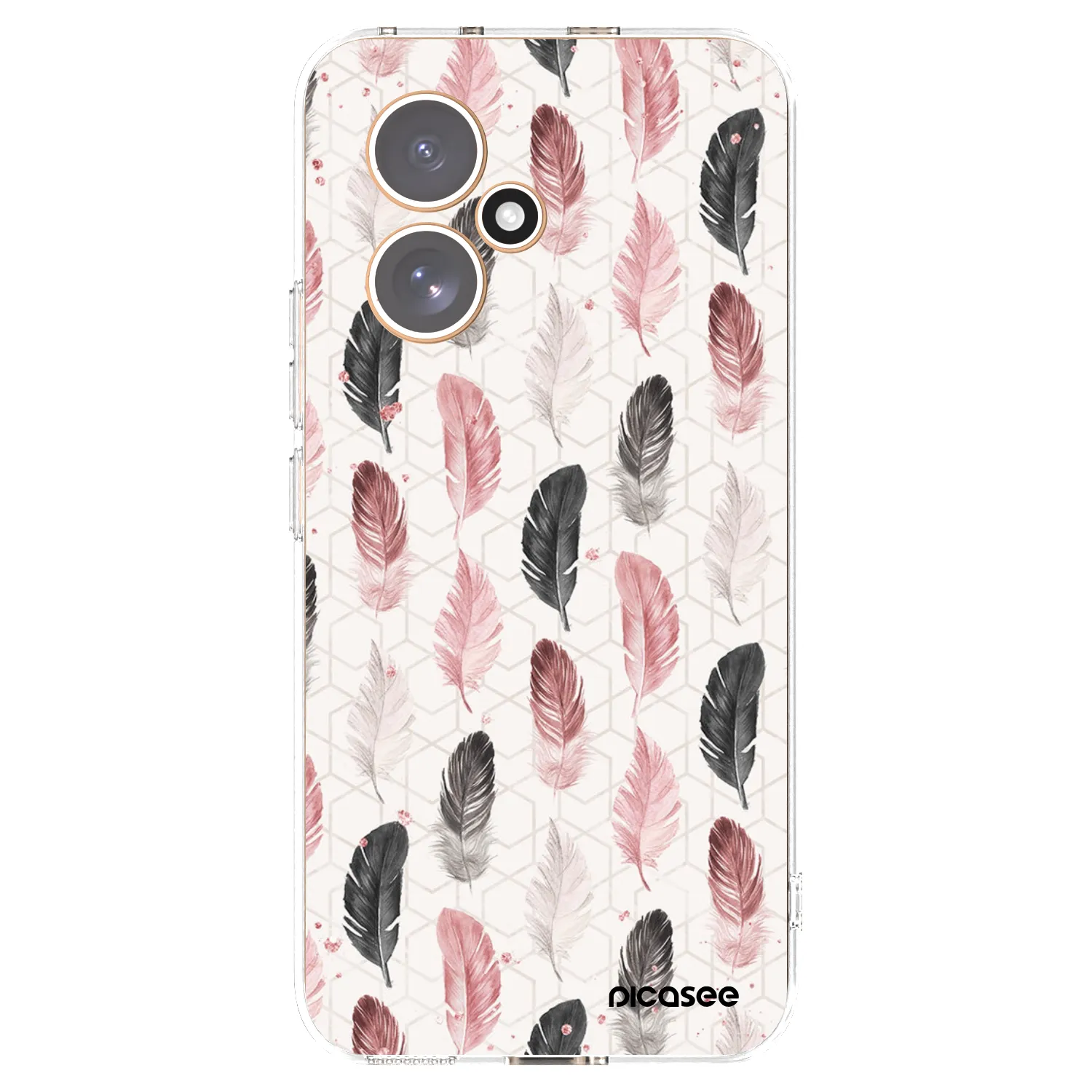 Picasee silikonska prozirna maskica za Honor 400 5G - Feather 2