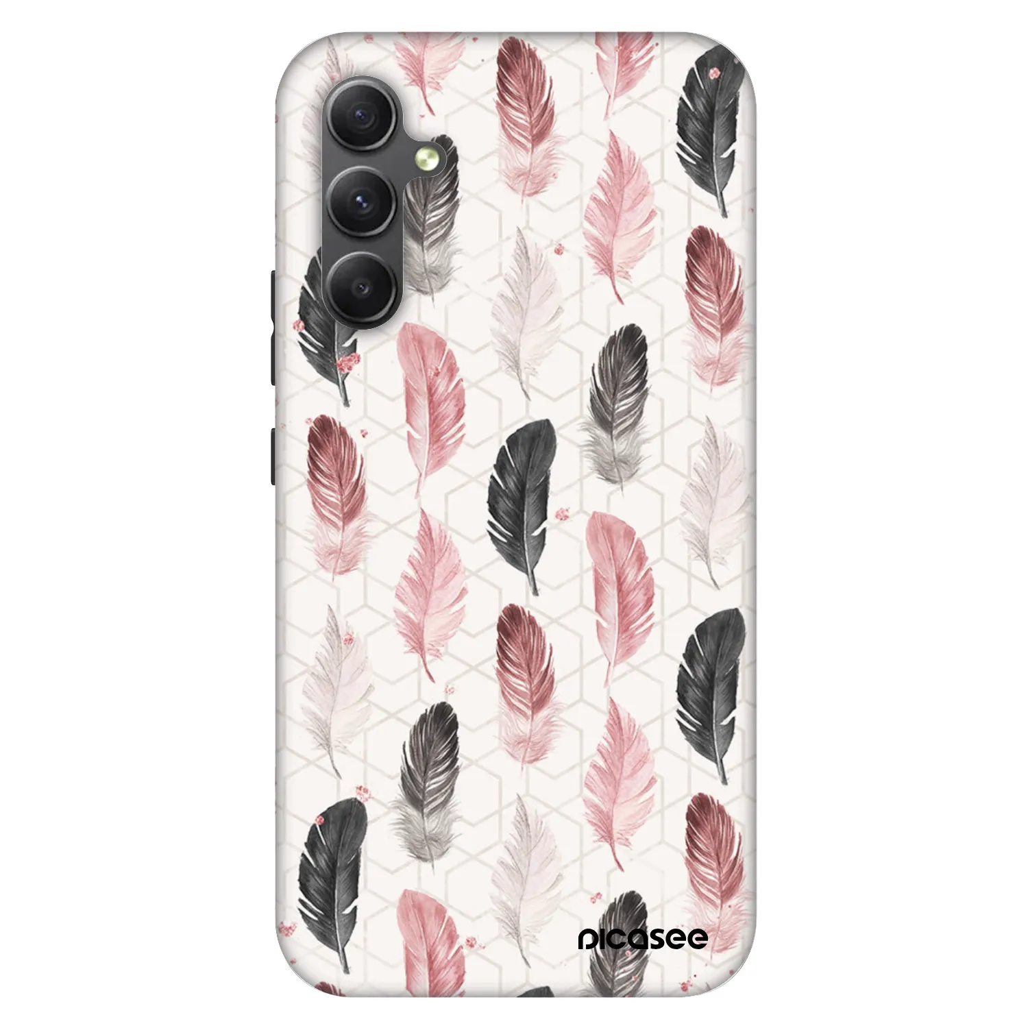 Picasee Fashion Case za Samsung Galaxy A34 5G A346B - Feather 2