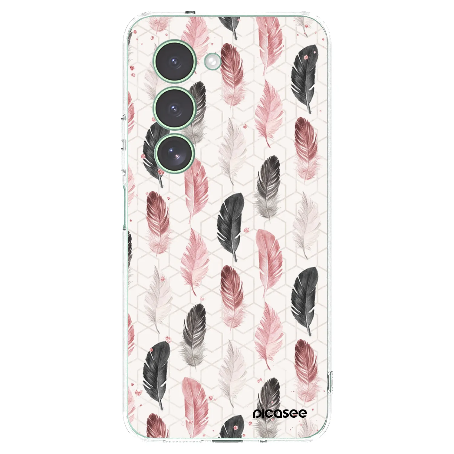 Picasee silikonska prozirna maskica za Xiaomi Redmi 15 5G - Feather 2