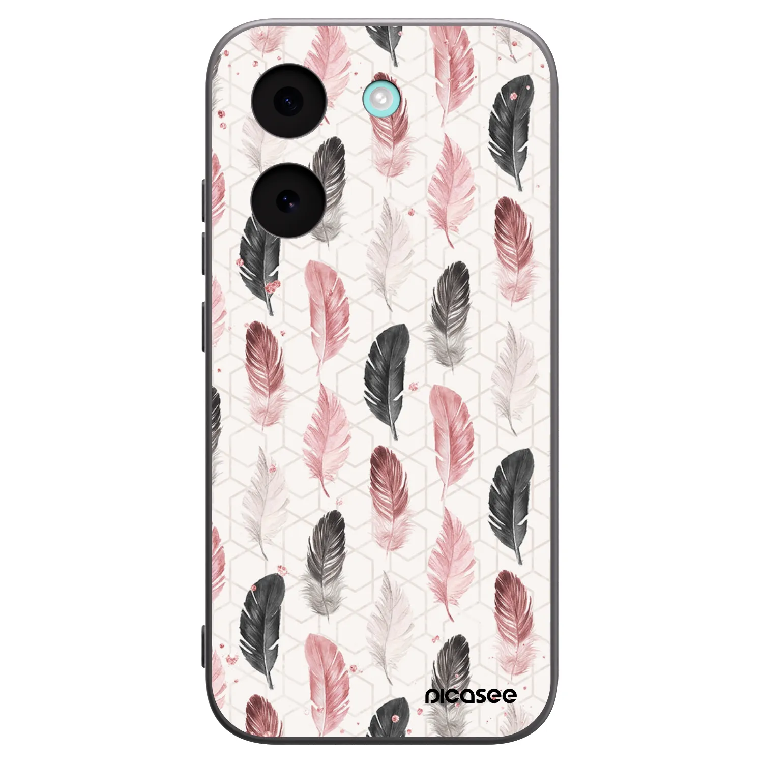 Picasee crna silikonska maskica za Xiaomi Poco X8 Pro - Feather 2