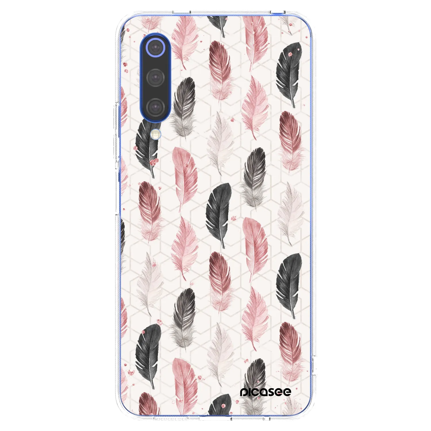 Picasee silikonska prozirna maskica za Xiaomi Mi 9 SE - Feather 2