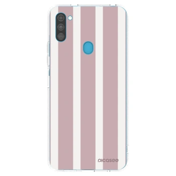 Picasee silikonska prozirna maskica za Samsung Galaxy M11 - Velvet sun