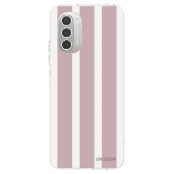 Picasee silikonska prozirna maskica za Motorola Moto G51 - Velvet sun
