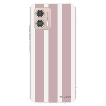 Picasee silikonska prozirna maskica za Motorola Moto G53 5G - Velvet sun