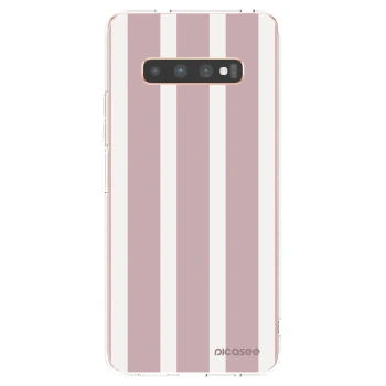 Picasee silikonska prozirna maskica za Samsung Galaxy S10 Plus G975 - Velvet sun