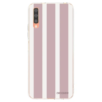 Picasee silikonska prozirna maskica za Samsung Galaxy A70 A705F - Velvet sun