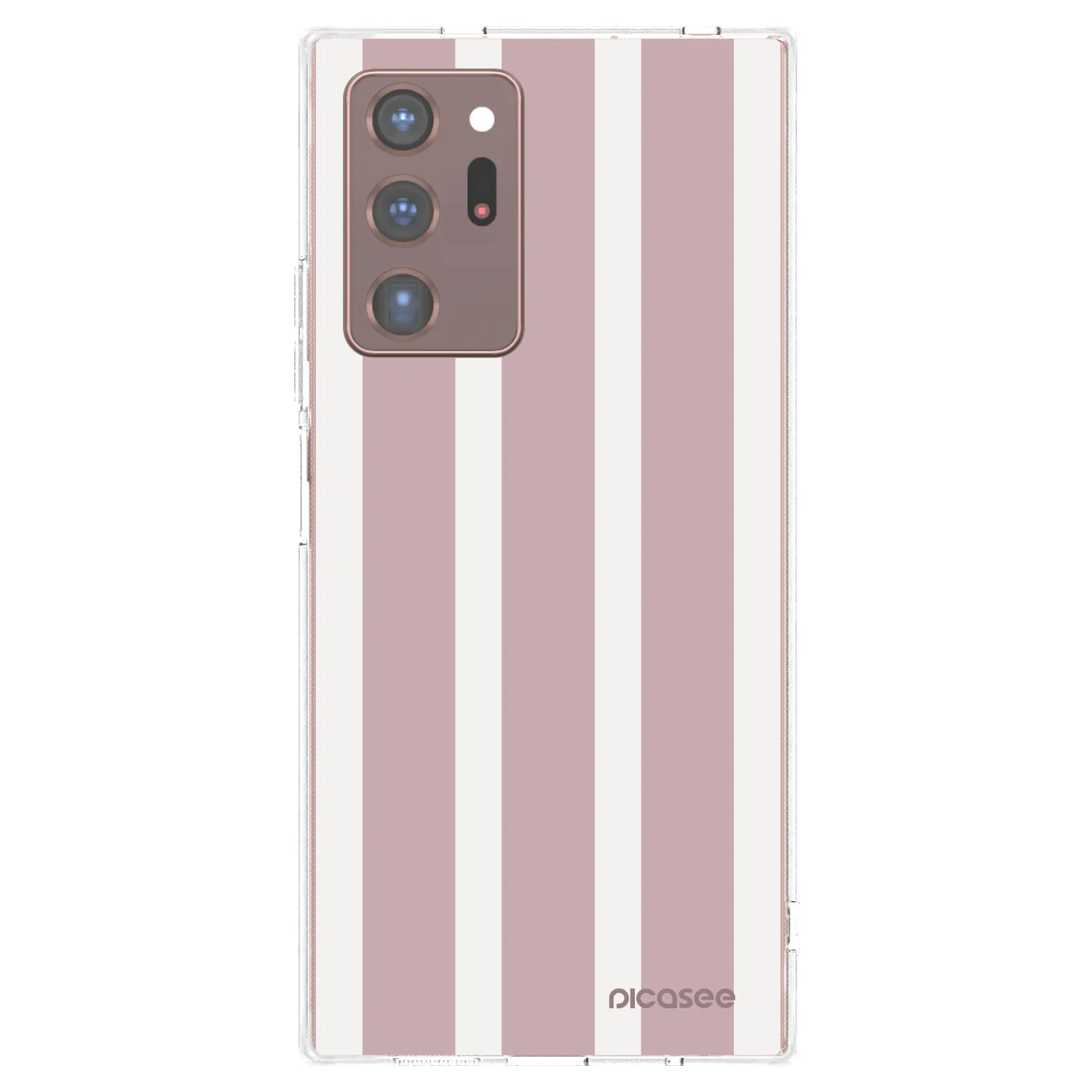 Picasee silikonska prozirna maskica za Samsung Galaxy Note 20 Ultra - Velvet sun