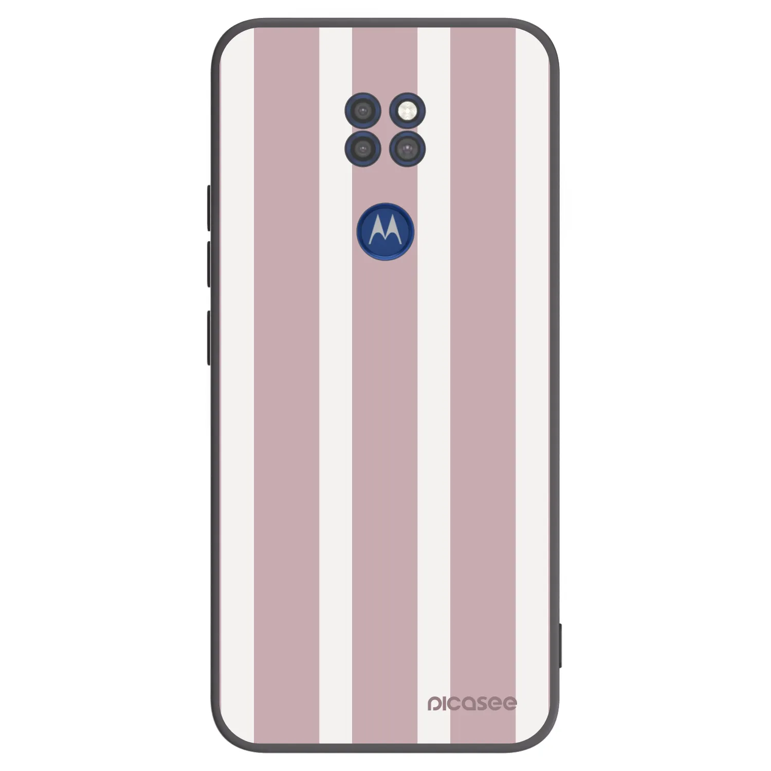 Picasee crna silikonska maskica za Motorola Moto G9 Play - Velvet sun