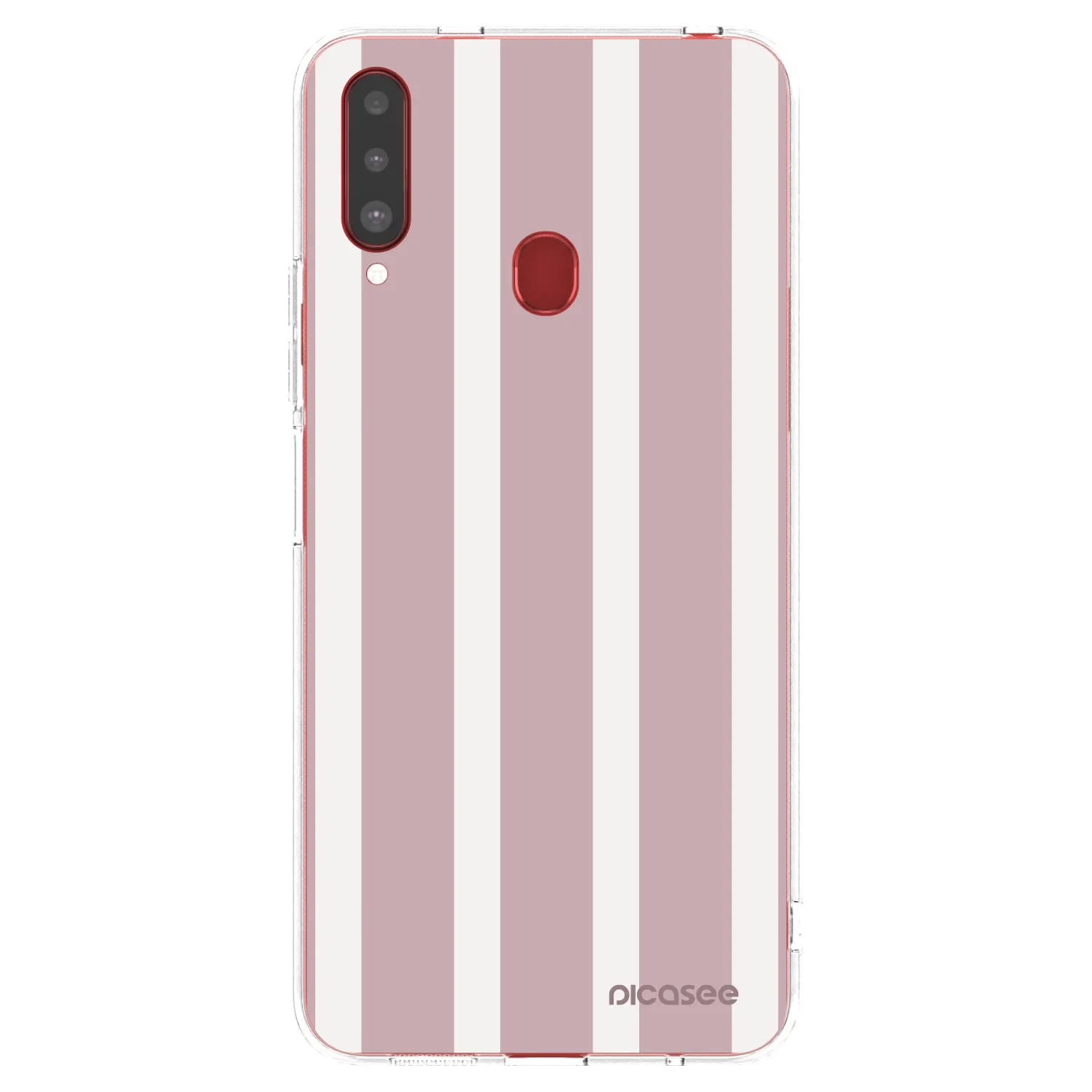 Picasee silikonska prozirna maskica za Samsung Galaxy A20s - Velvet sun