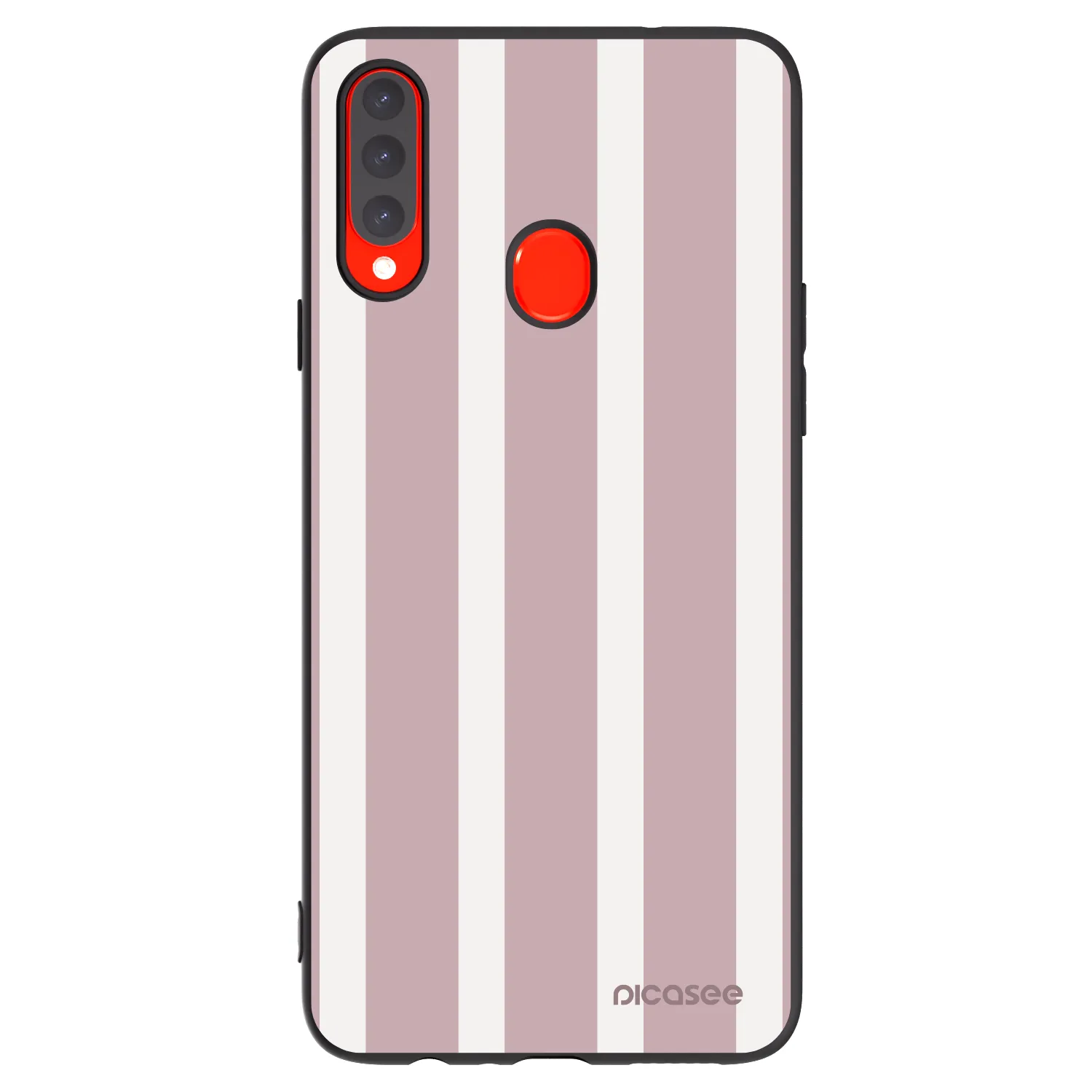 Picasee crna silikonska maskica za Samsung Galaxy A20s - Velvet sun