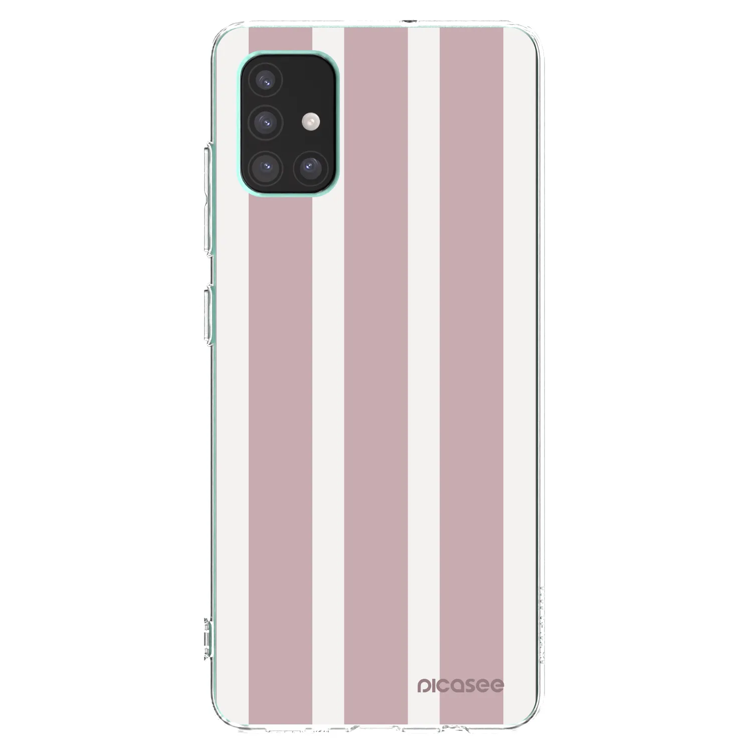 Picasee silikonska prozirna maskica za Samsung Galaxy M51 M515F - Velvet sun