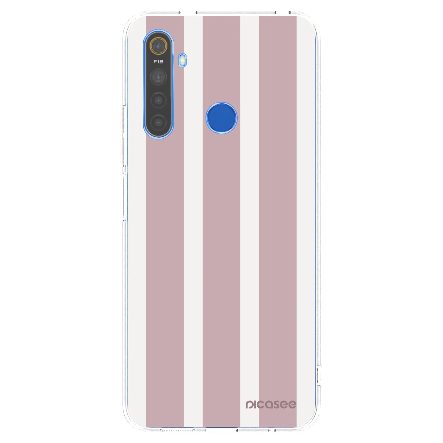 Picasee silikonska prozirna maskica za Realme 5 - Velvet sun