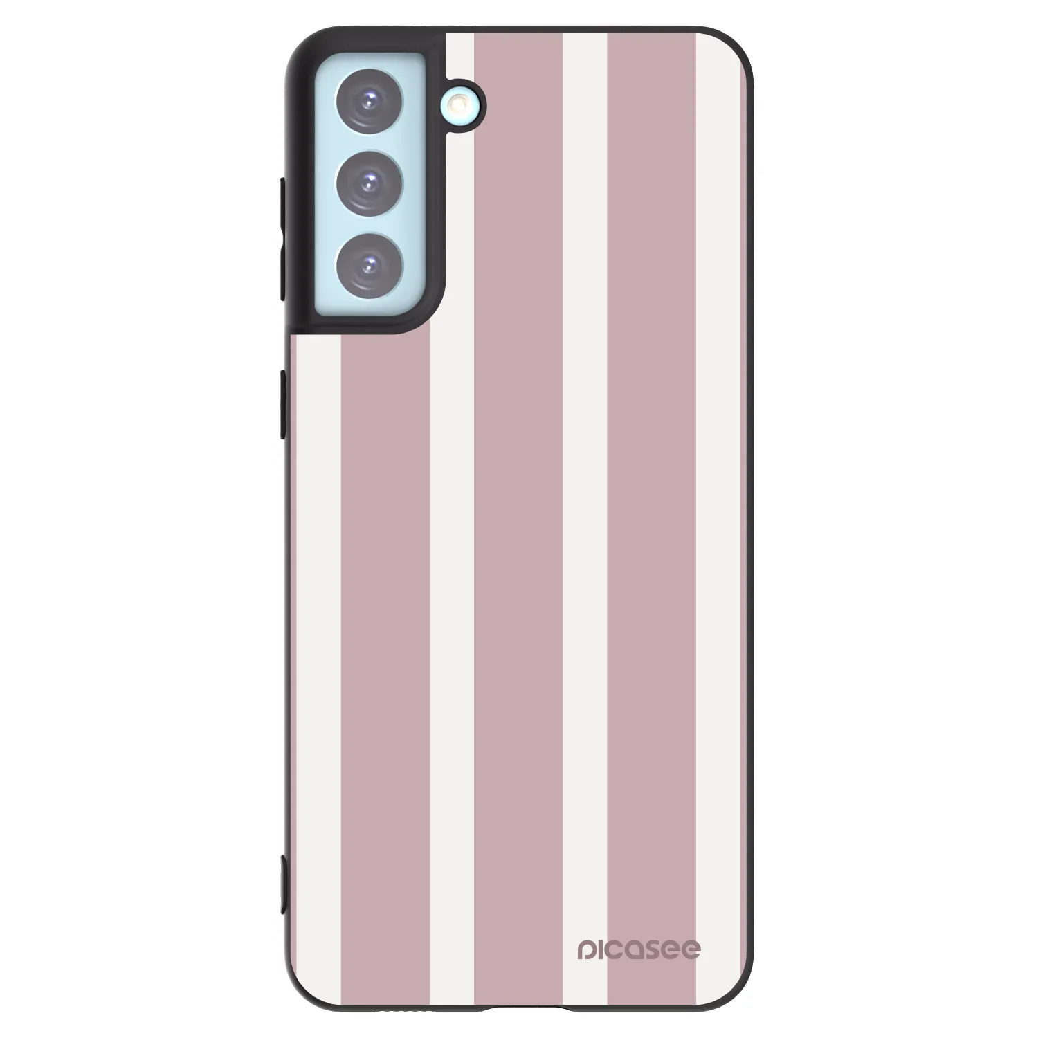 Picasee crna silikonska maskica za Samsung Galaxy S21+ 5G G996F - Velvet sun